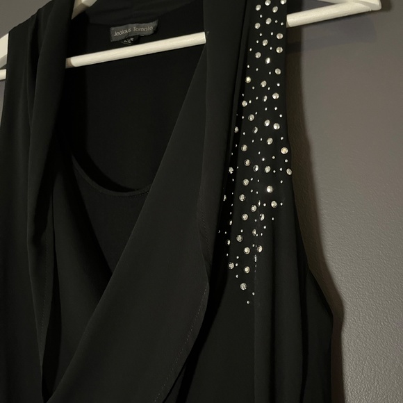 Jealous Tomato Black Embellished Dress - Picture 2 of 5